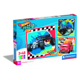 Clementoni Puzzle Hotwheels Trucks 3X48pcs